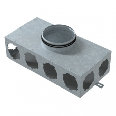 Коллектор металлический FlexiVent (dN 90) 1001160/90x8