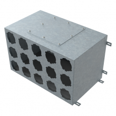 Коллектор металлический FlexiVent (dN 90) 1002200/90x15