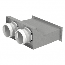 Пленум настенный металлический FlexiVent (dN 75) 0832200x55/75x2
